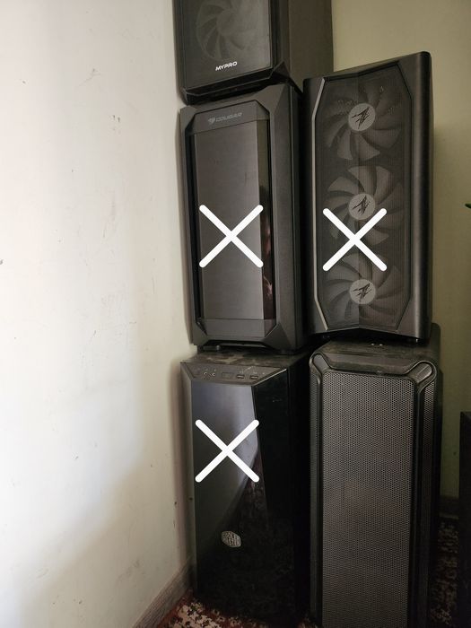 Корпуса(case) с боковым стеклом