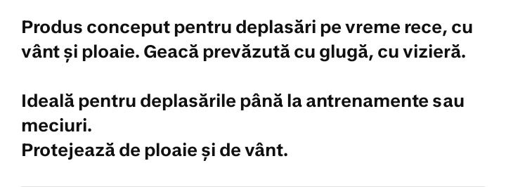 Vând geaca Parka  Decathlon 123-130