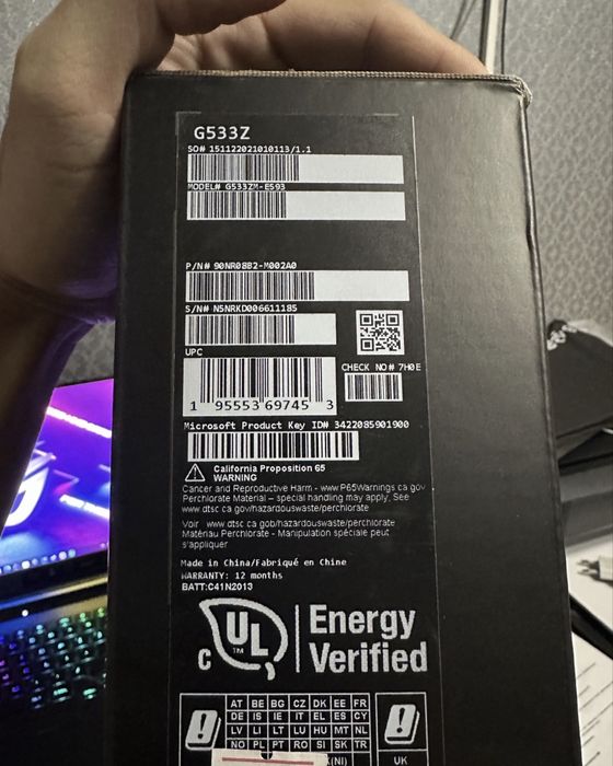 ASUS ROG Strix G533Z — мощь без компромиссов