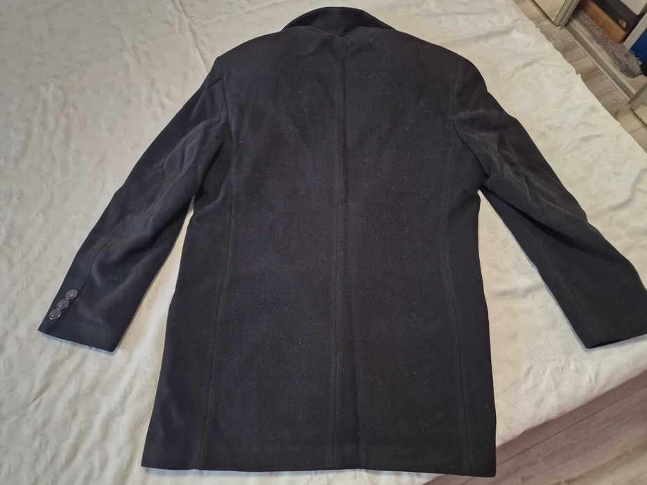 черно мъжко палто