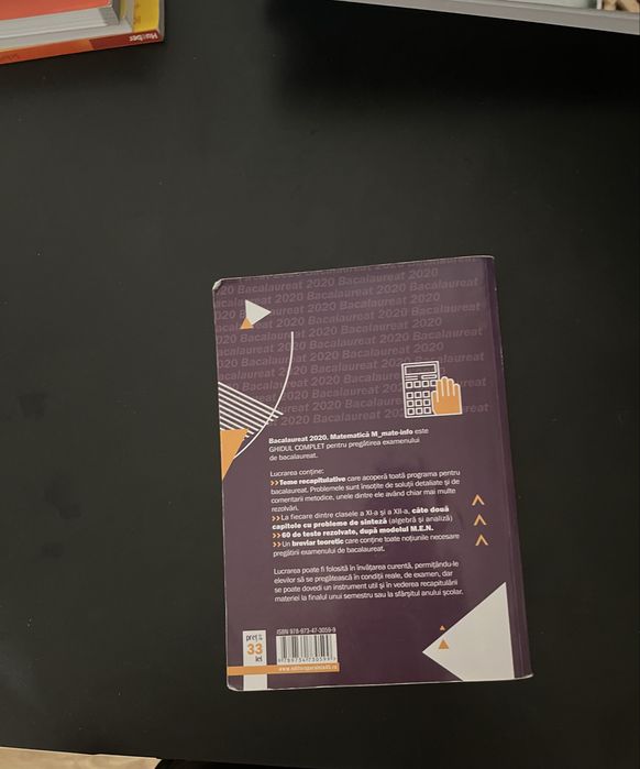 Carte bacalaureat matematica probleme 2020