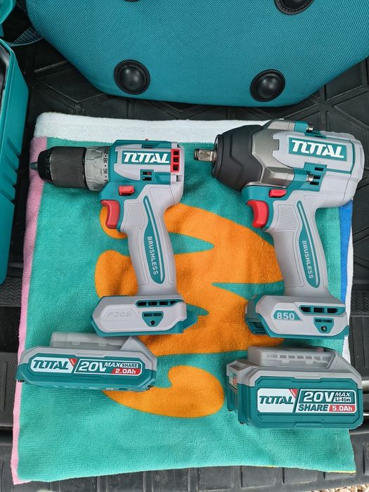 Чисто нови машини TOTAL INDUSTRIAL 20V