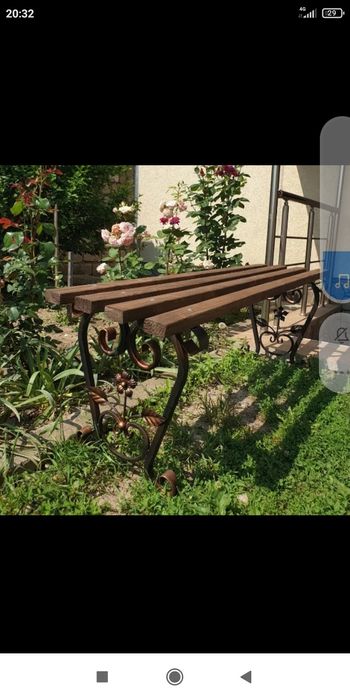 picioare banci. mese balansoare fier forjat