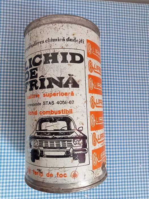 Cutie veche lichid de frână, Dacia 1100,1300 Mobra, Hoinar, Carpați