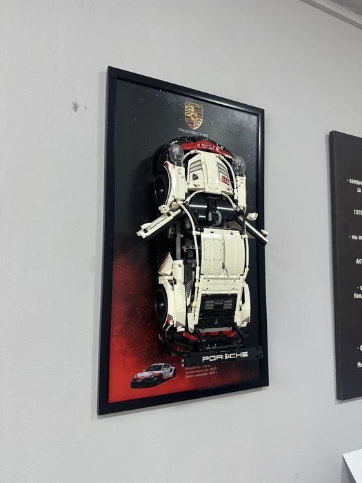 Porsche 911 конструктор картина