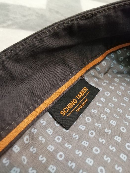 HUGO BOSS pantaloni conici TOP autentici bărbați | transport GRATUIT