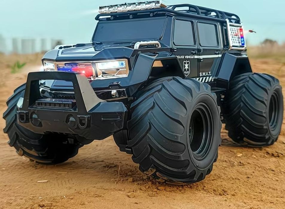 Радиоуправляемый джип спецназа, машинка на пульте управления