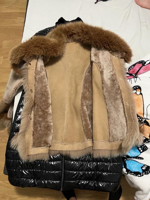 Cojoc din blana naturala de vulpe