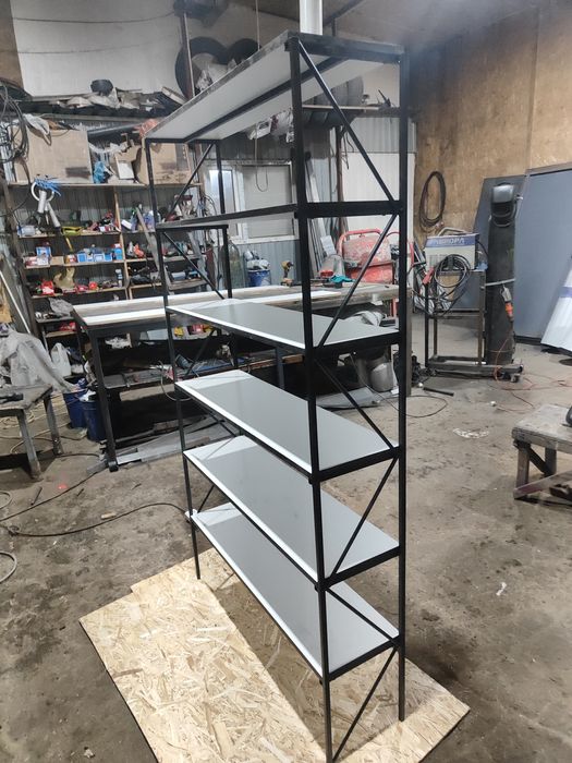 Стеллаж металлический лофт