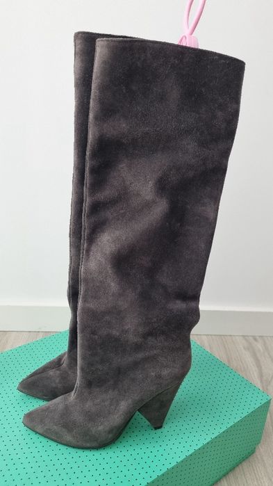 Cizme lungi din piele Mamzelle 35