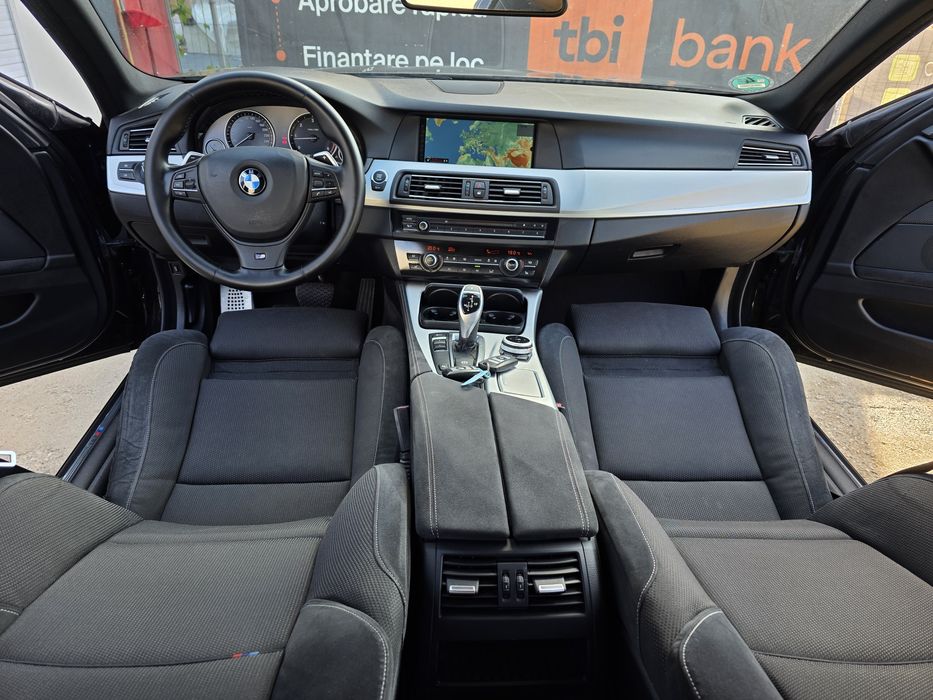 Bmw f10 seria 5 M-packet/2.0 184cp/automat/bi-xenon/navi mare//rate//garantie//distributie schimbata//