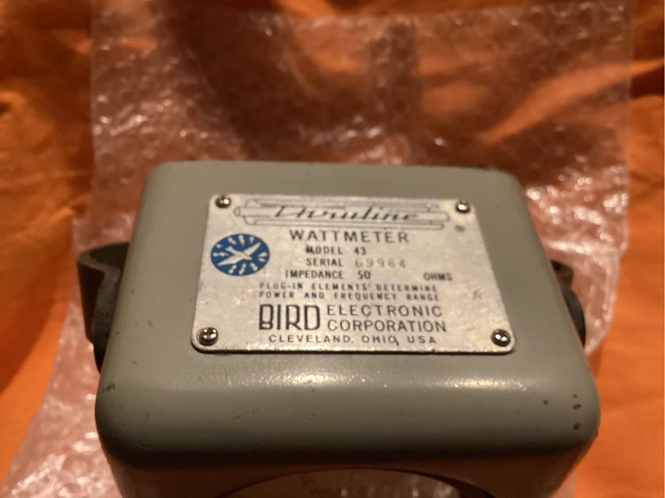 Vintage swr/power meter/modulation