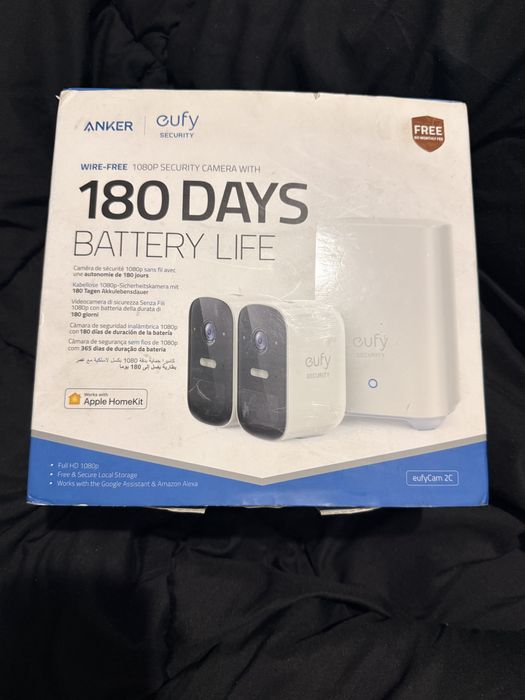 Sistem de supraveghere video eufyCam 2C Security wireless, HD 1080p