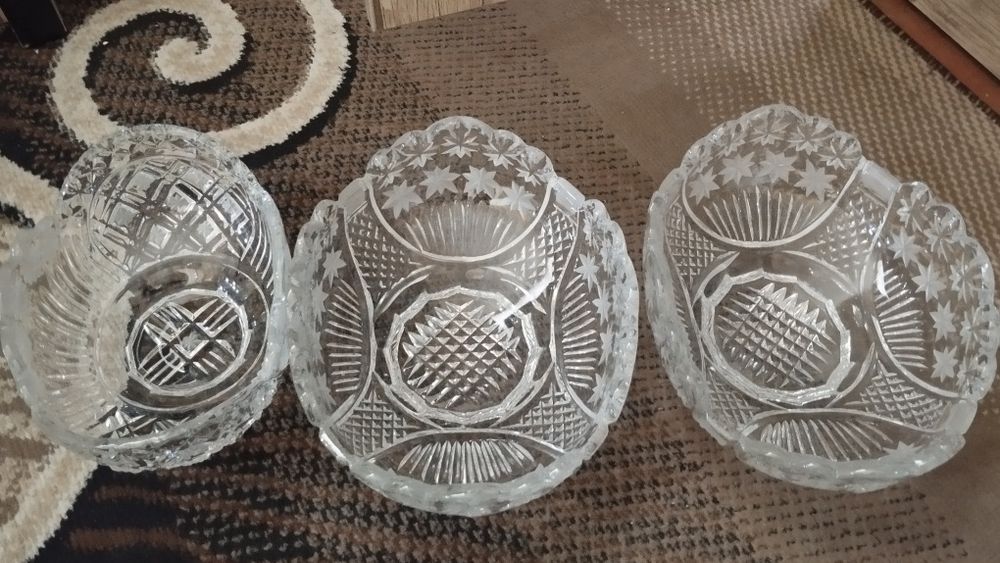 Советская посуда, хрусталь, фарфоровый набор