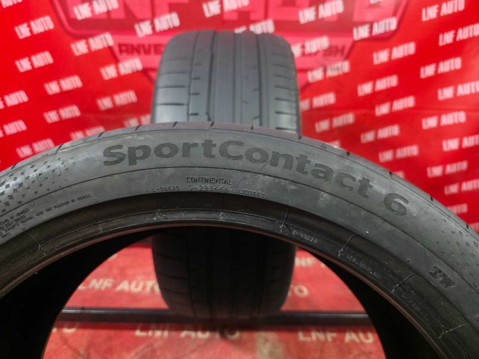 Anvelope de VARA - 255/40/19 - Continental 6 - 5.42 MM - DOT 2020 !