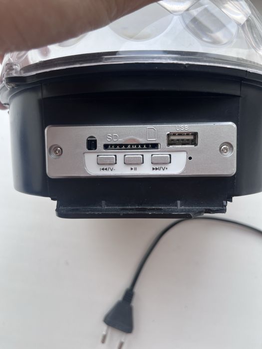 Цветомузыка дискошар