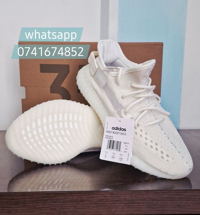 Yeezy V2 White Cream Adidas Nou + Cadou Surpriza