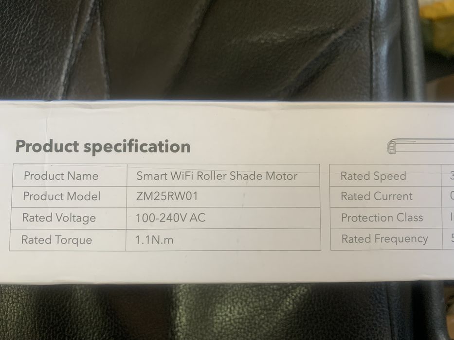 Motor tubular rulouri cu telecomanda