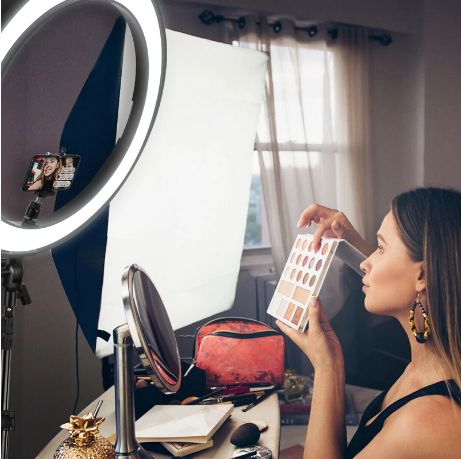 Lampa LED trepied Ring Light 26/ 30 /46 cm makeup vlog tik-tok