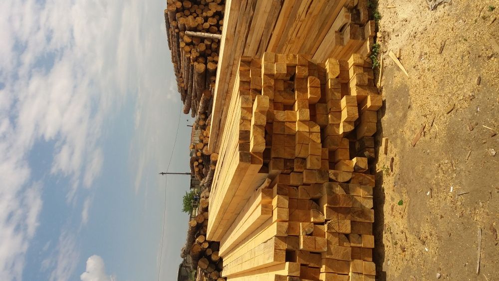 Брус 5*5-250 тг м/п. доставка