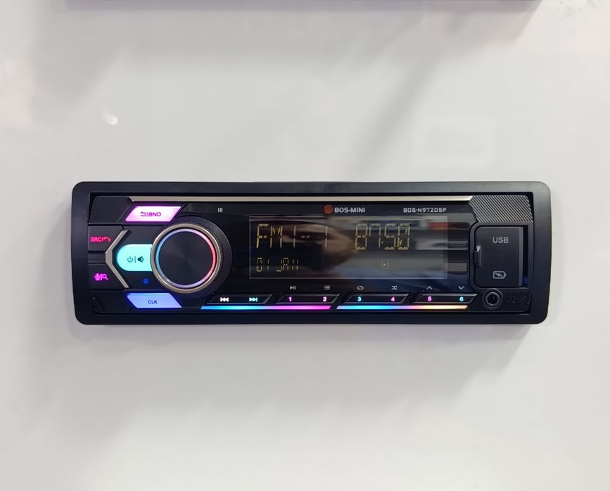 Magnitafon BOS 972 Bluetooth Fleshka Aux Radio  Avtomagnitola