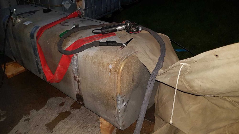 Картери, резервоари - алуминиеви заварки, аргоново заваряване