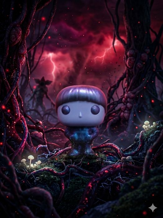 фигурка kinder joy очень странные дела, вилл байерс из изнанки