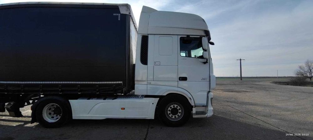 DAF XF 460, euro 6 si semiremorca Berger