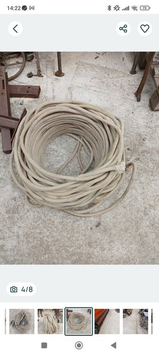 Funie frânghie de ridicat ancorat