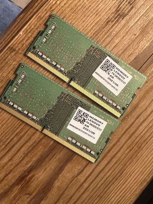 Рам памет лаптоп Samsung 2x8GB 3200mhz DDR4