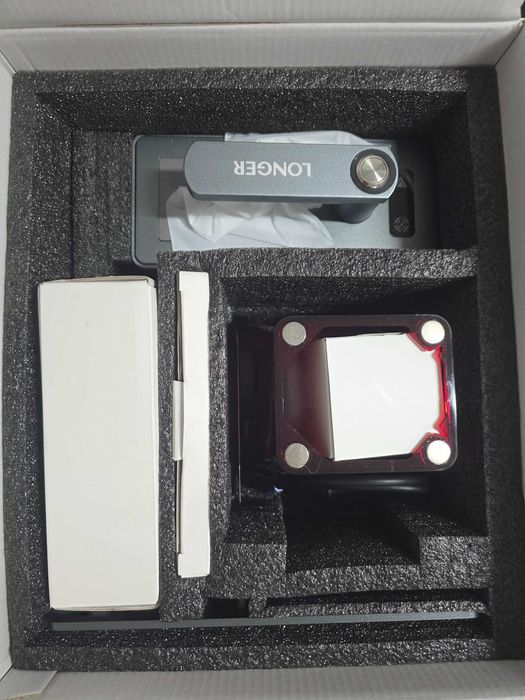 Gravură laser portabilă Longer Nano Pro, viteză de gravare 5000 mm/s