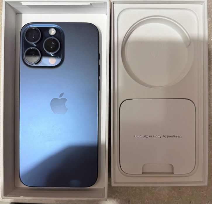 iPhone 15 Pro Max 256GB Blue Titanium - Baterie 86%