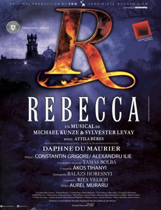 2 bilete la Rebecca  Teatru Ion Dacian 03.10