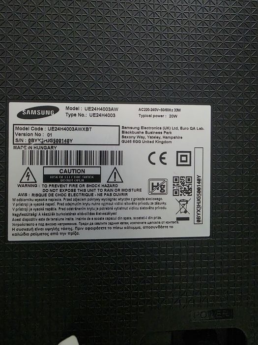 Tv samsung bucatarie