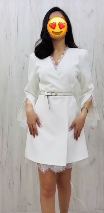 Белое платье новое