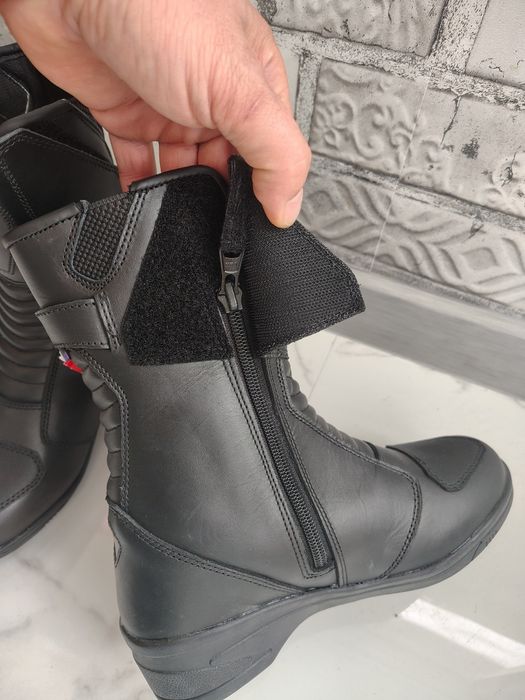 Cizme piele moto dama 38