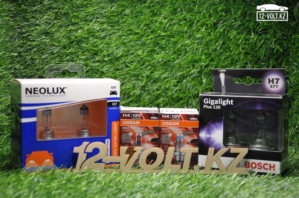 Авто лампы любых форматов H1 H3 H4 H7 H10 H11 HB3 HB4 HB5 D1S D2S