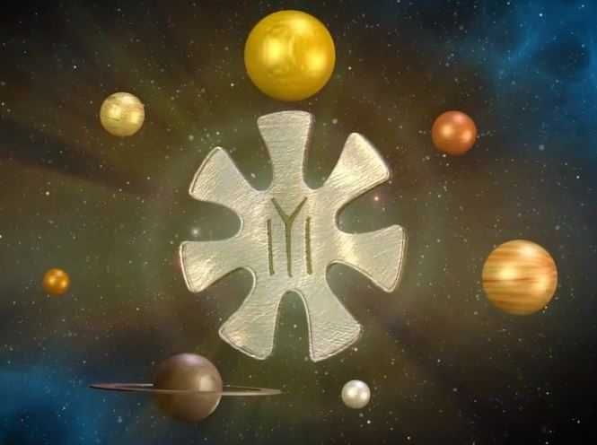 Автентично мъжко колие “Розетата Плиска“ ръчна изработка