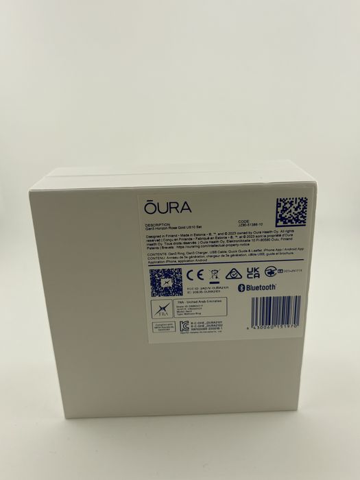 Oura ring 3, Horizon/ Rose Gold. Sigilat, transport inclus