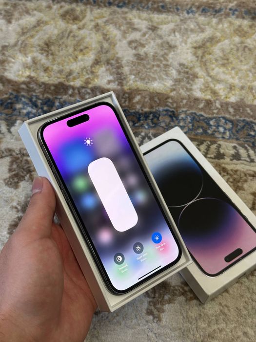 Iphone 14 PRO Holati ideal Korobka dokument LL/A Region 128 GB