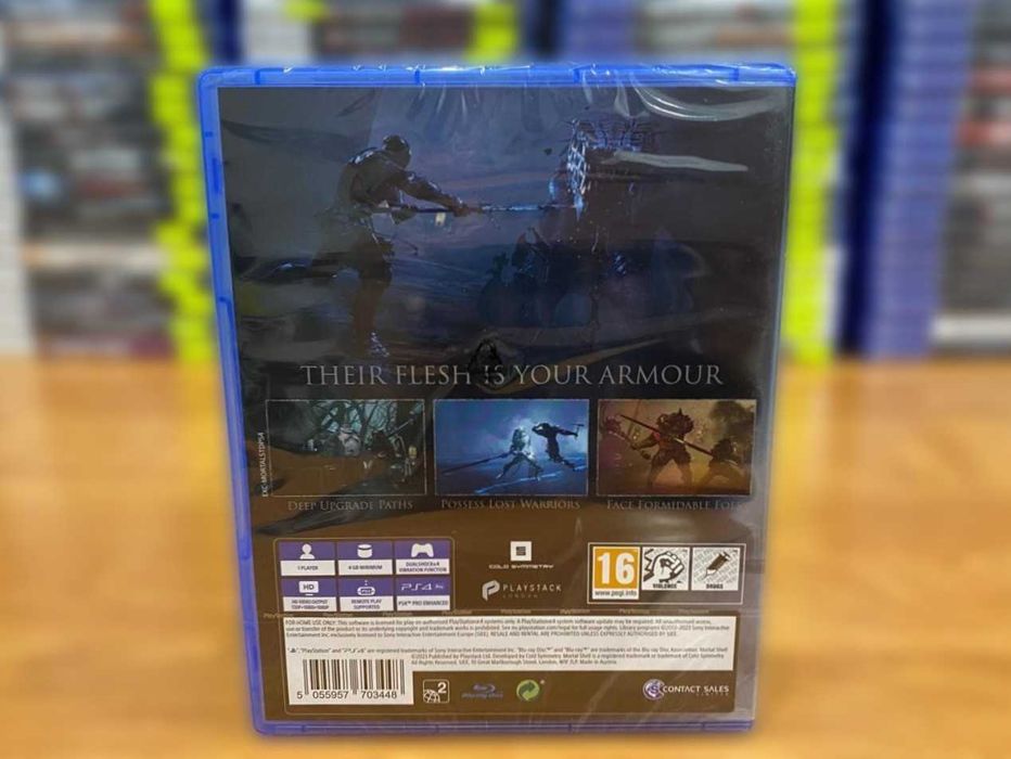 Новый Mortal Shell PS4/PS5 Большой Выбор Дисков