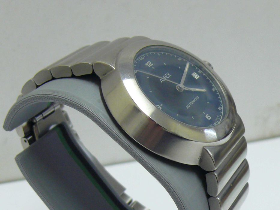Швейцарски AlFex Automatic Мъжки ръчен часовник, с Дата