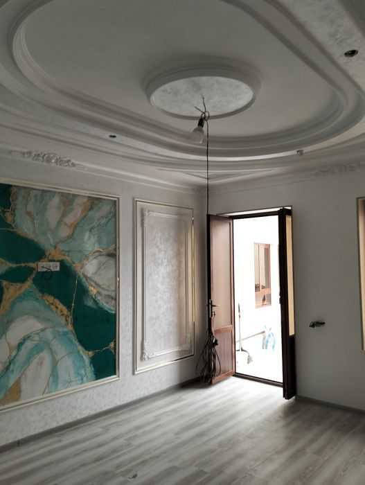 Malyar va pardozlash ishlari (Travertin, Otochento, Gipsokarton)