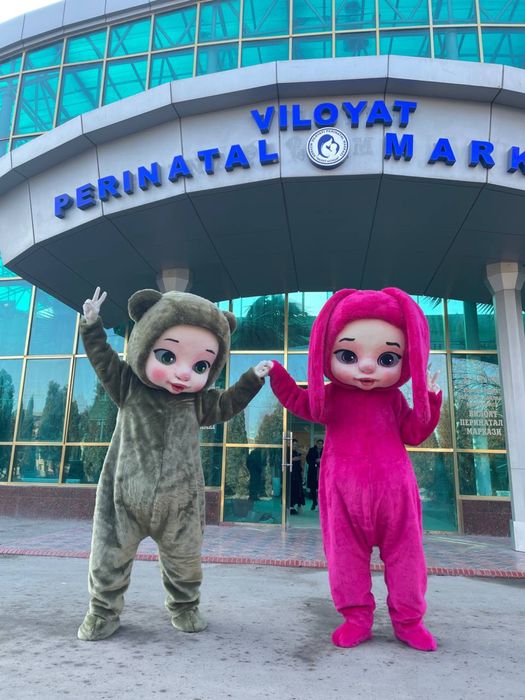Ertak qahramonlari, ayiq, kiyimlar, maski sotiladi