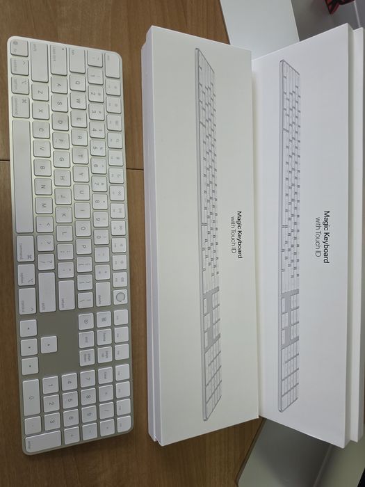 Apple Magic Keyboard with Touch ID Type-C White (полная) американская