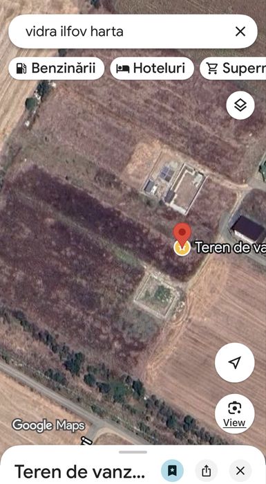 Vand teren la intrare in Vidra, Ilfov