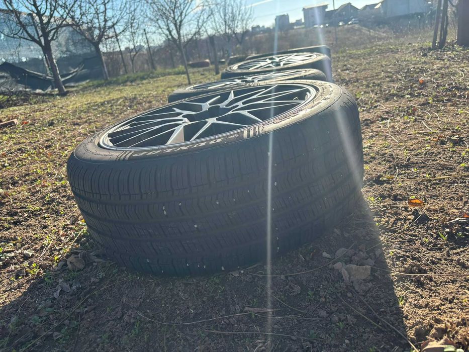 Jante AEZ 225/45 r17 cu anvelope Dunlop All season