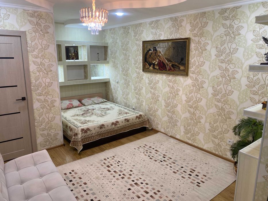 1 комн. кв. 12 мкр. WiFi , Smart TV