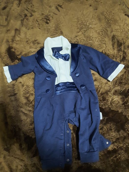 Вязанные теплые комбезики