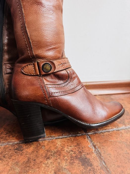 Оригинални ботуши Marco Tozzi (естествена кожа)